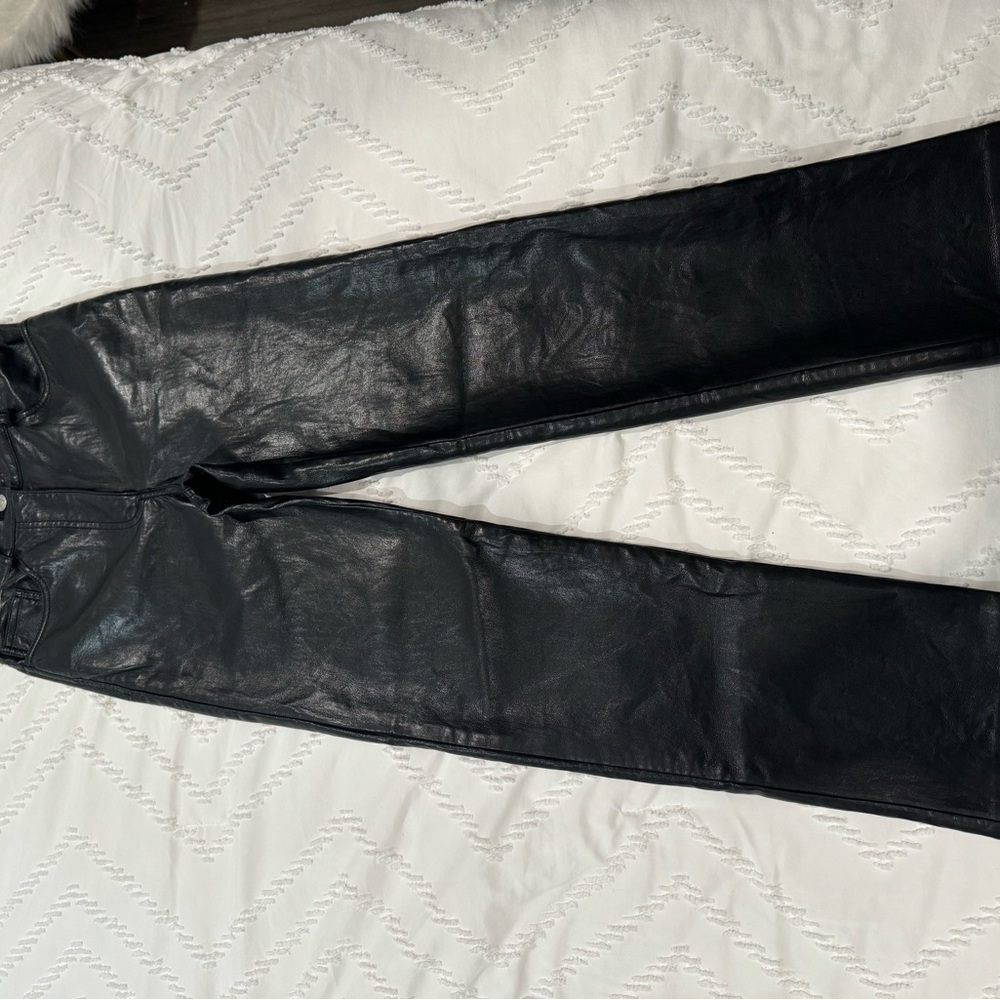Wilfred Black Straight Leg Pants
